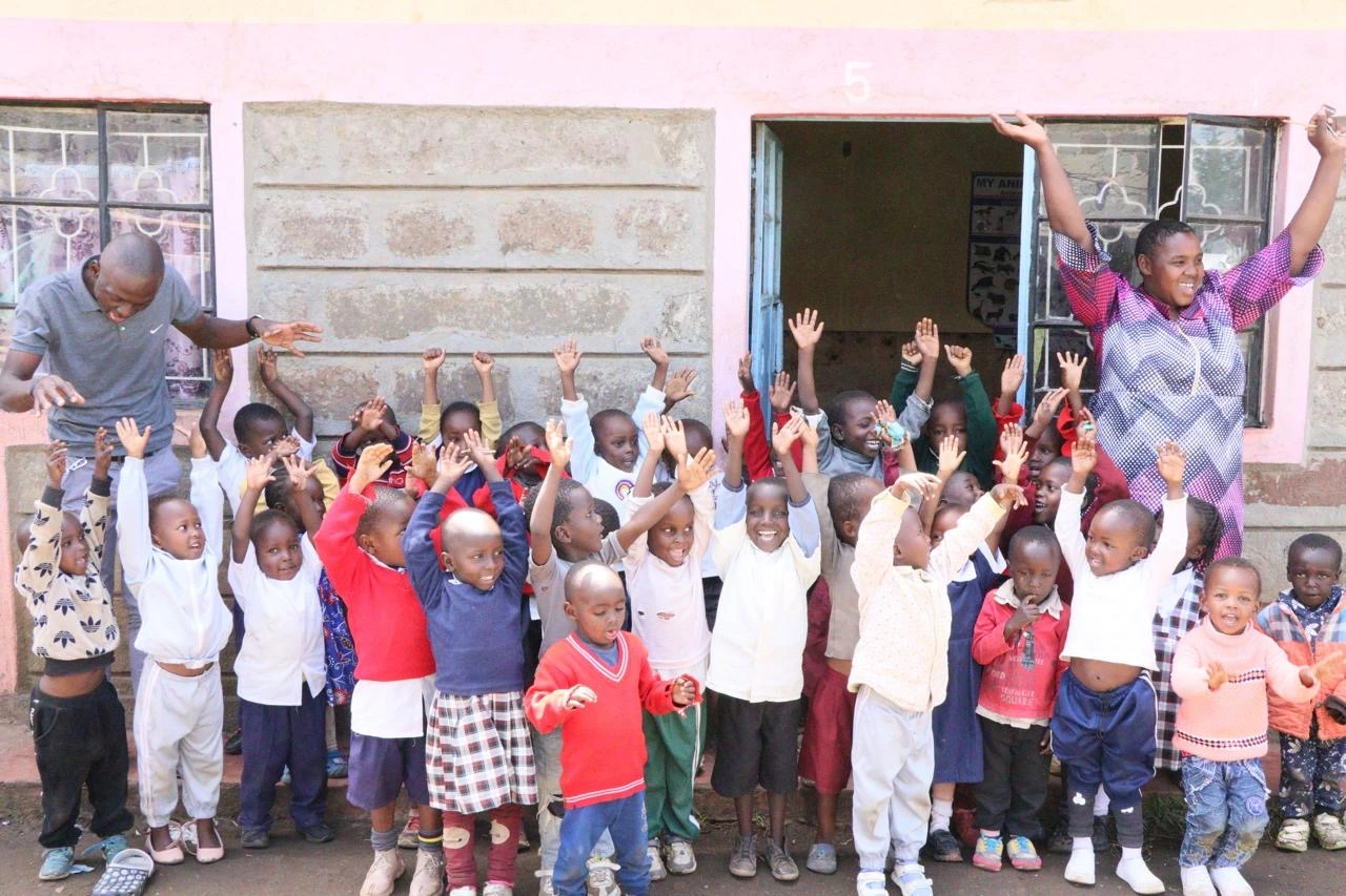 School visit in Kenya
