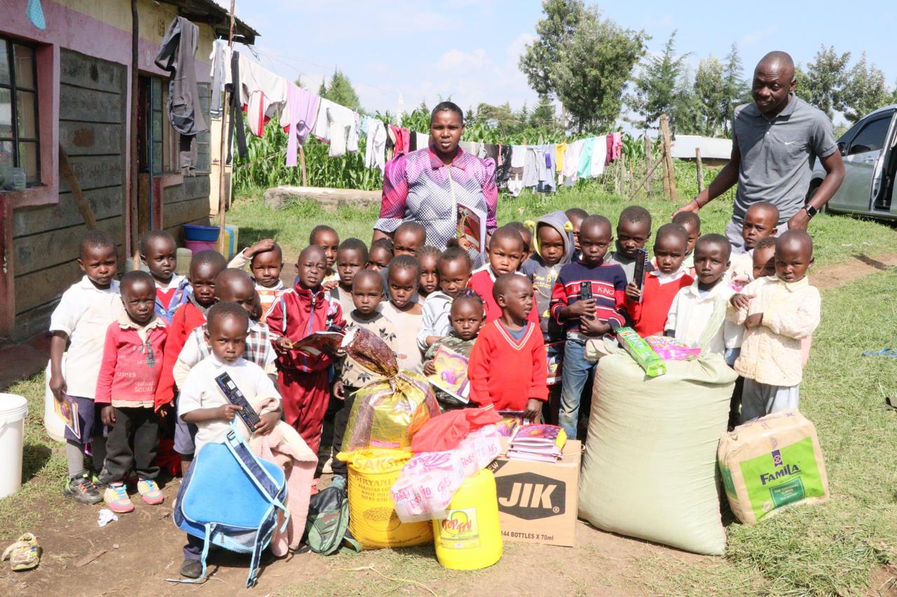 Children at Wings of Hope Academy